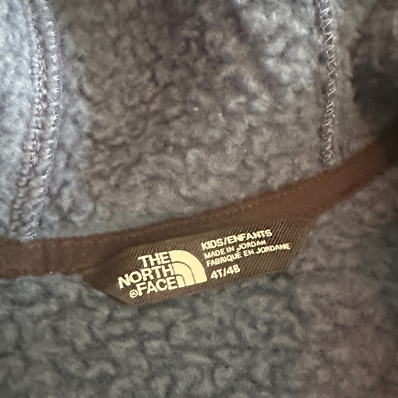 The North Face Navy and Black Fleece Hoodie - Picture 3 of 5